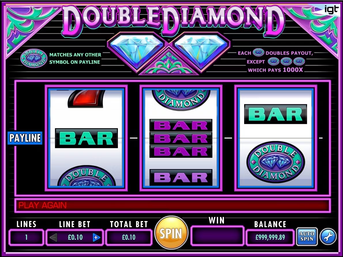 Double Diamond Slot | Go Wild for Diamonds